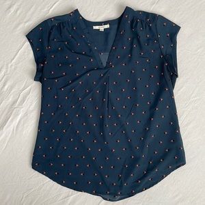 Fun2fun V neck blouse